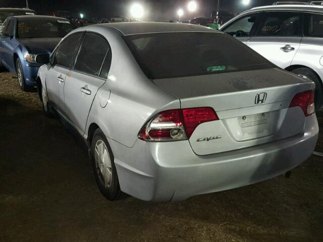 2HGFA16547H309431 - 2007 HONDA CIVIC GRAY photo 3