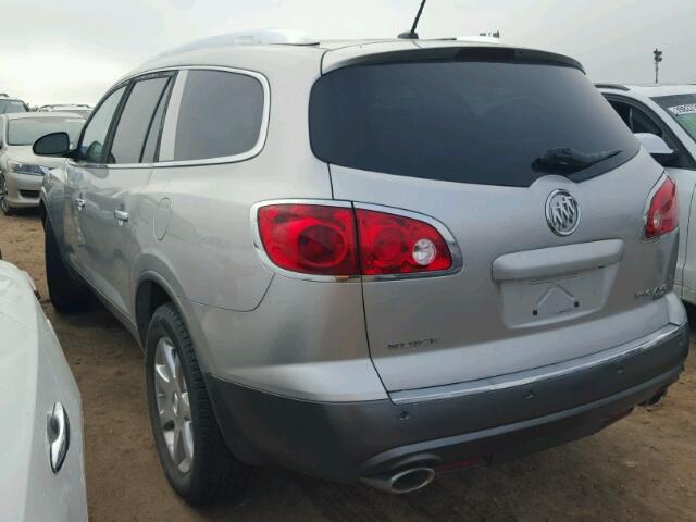 5GAER23788J225323 - 2008 BUICK ENCLAVE CX SILVER photo 3