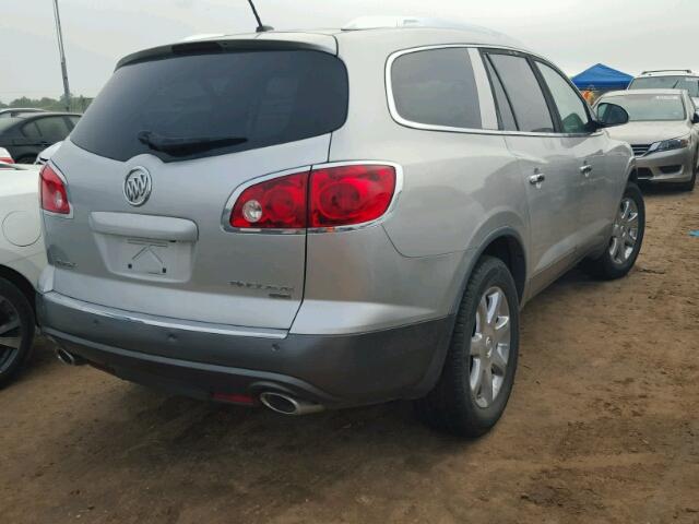 5GAER23788J225323 - 2008 BUICK ENCLAVE CX SILVER photo 4