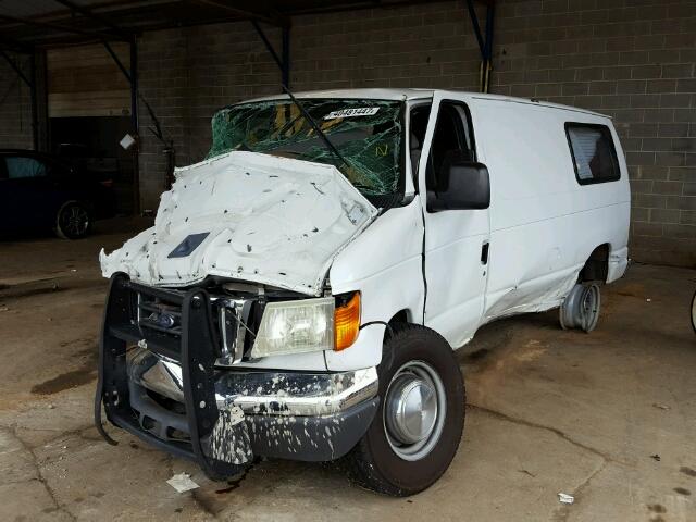 1FDNE24LX6HA41393 - 2006 FORD ECONOLINE WHITE photo 2