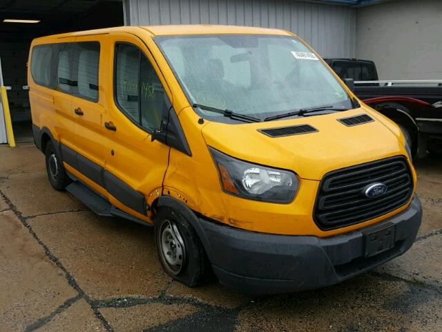 1FMZK1ZM7HKA05821 - 2017 FORD TRANSIT T- YELLOW photo 1