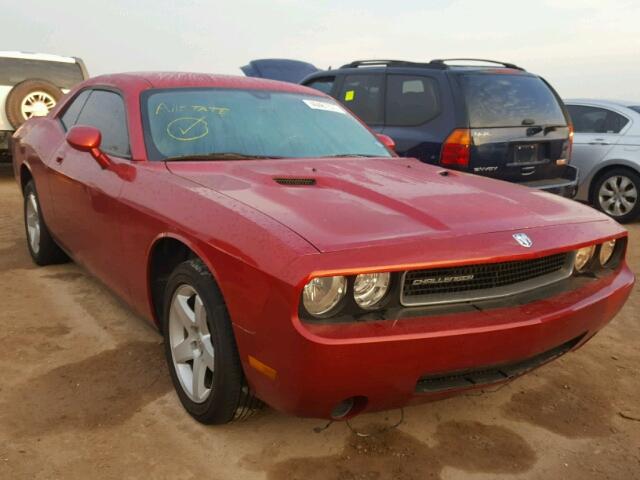 2B3CJ4DV6AH270064 - 2010 DODGE CHALLENGER RED photo 1