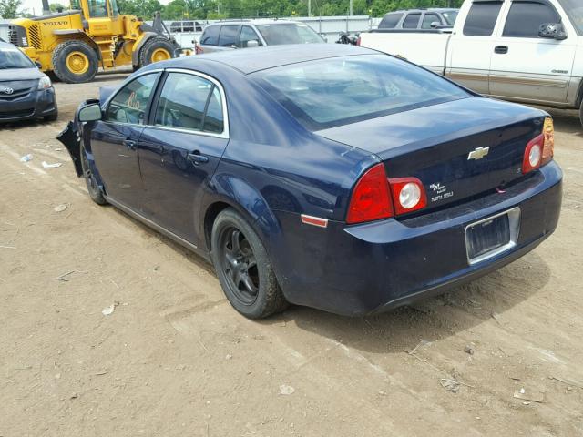 1G1ZH57B294123821 - 2009 CHEVROLET MALIBU 1LT 蓝色 照片 3