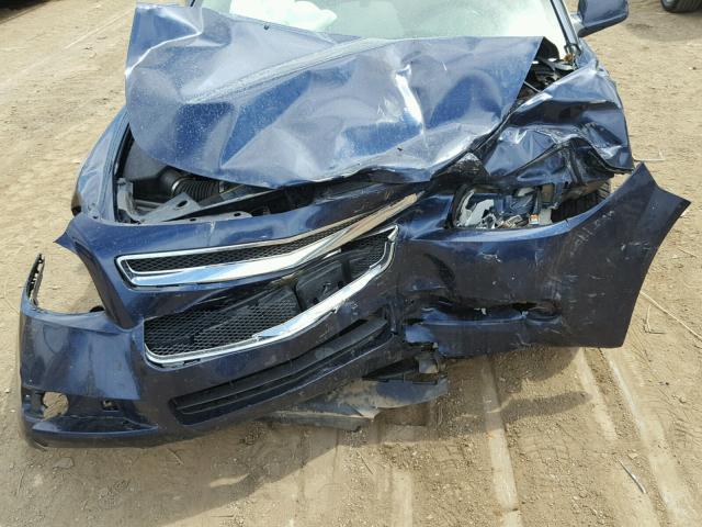 1G1ZH57B294123821 - 2009 CHEVROLET MALIBU 1LT 蓝色 照片 7