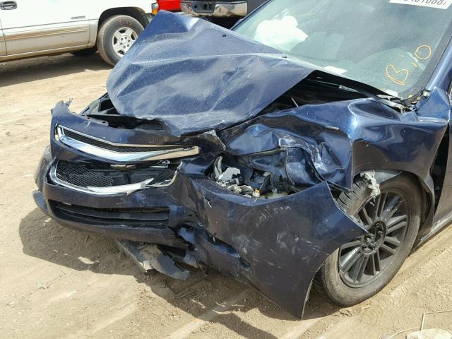 1G1ZH57B294123821 - 2009 CHEVROLET MALIBU 1LT 蓝色 照片 9