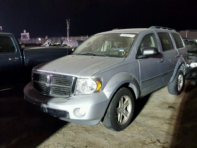 1D8HD48PX7F585839 - 2007 DODGE DURANGO SL SILVER photo 2