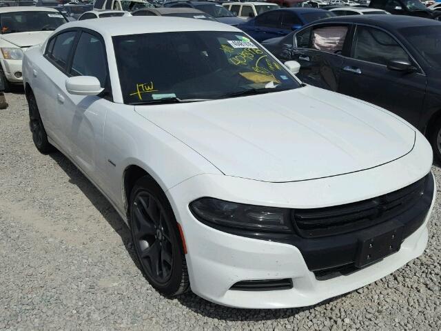 2C3CDXCT2JH209838 - 2018 DODGE CHARGER R/ WHITE photo 1