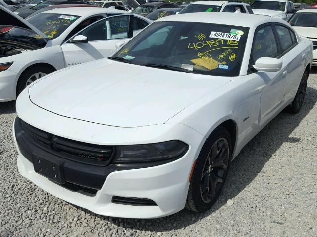 2C3CDXCT2JH209838 - 2018 DODGE CHARGER R/ WHITE photo 2