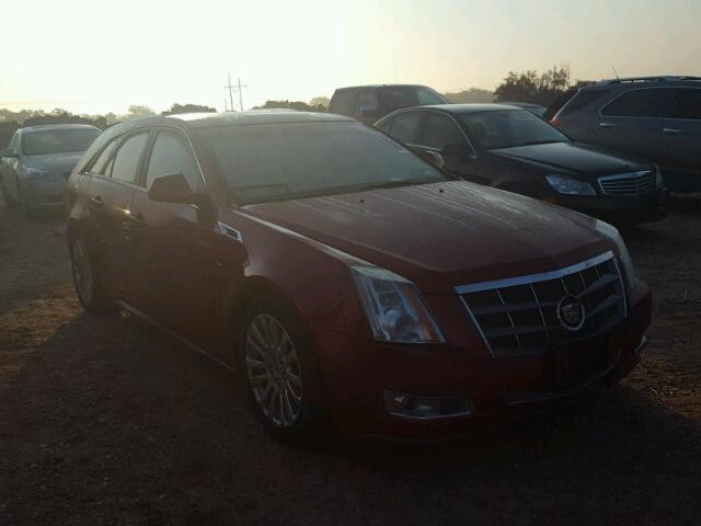 1G6DP8EDXB0159220 - 2011 CADILLAC CTS RED photo 1