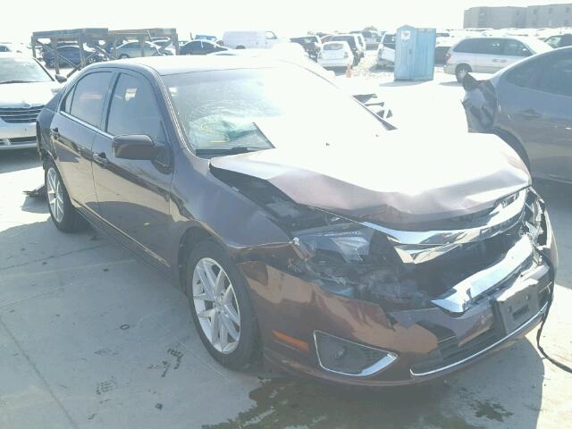 3FAHP0JG7CR142236 - 2012 FORD FUSION BROWN photo 1