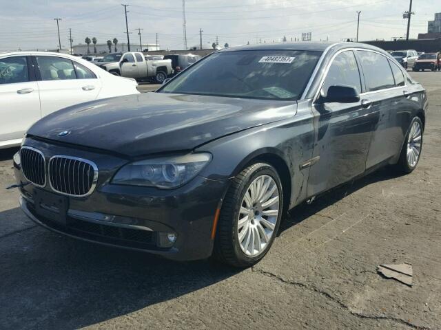 WBAKB83549CY57214 - 2009 BMW 750 LI BLACK photo 2