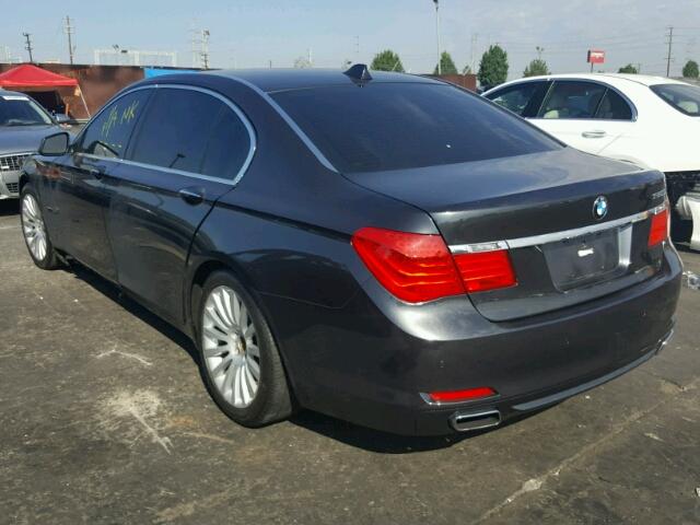 WBAKB83549CY57214 - 2009 BMW 750 LI BLACK photo 3