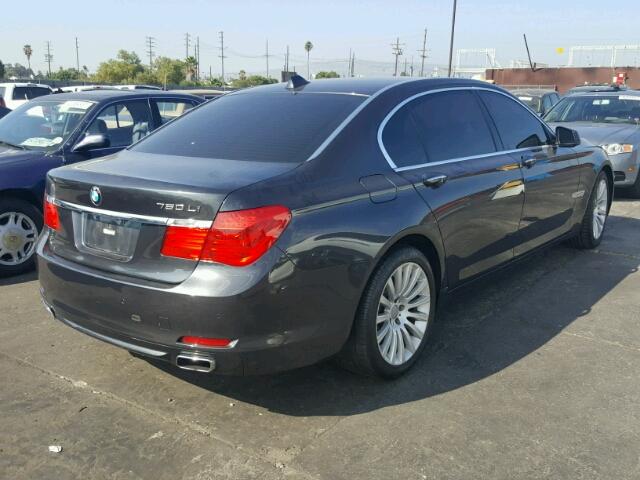 WBAKB83549CY57214 - 2009 BMW 750 LI BLACK photo 4