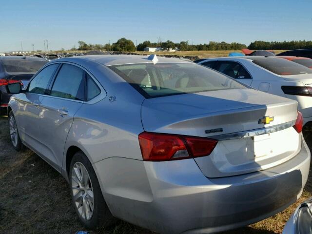 1G11Y5SL8EU103676 - 2014 CHEVROLET IMPALA LS SILVER photo 3