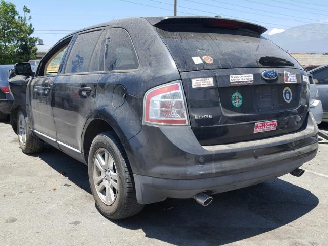 2FMDK39C97BB70744 - 2007 FORD EDGE SEL P CHARCOAL photo 3