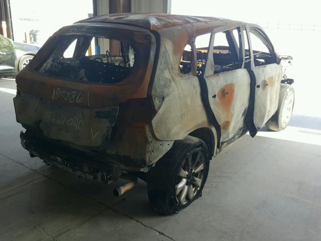 4A4AP3AU0EE007858 - 2014 MITSUBISHI OUTLANDER BURN photo 4