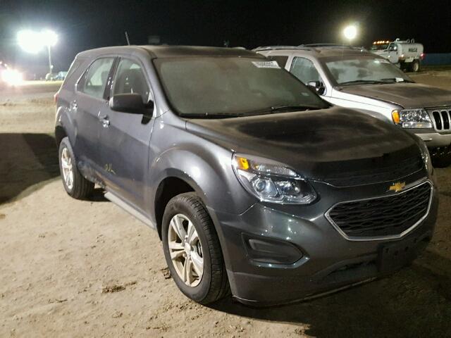 2GNALBEK8H1543606 - 2017 CHEVROLET EQUINOX GRAY photo 1