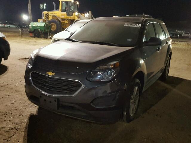 2GNALBEK8H1543606 - 2017 CHEVROLET EQUINOX GRAY photo 2