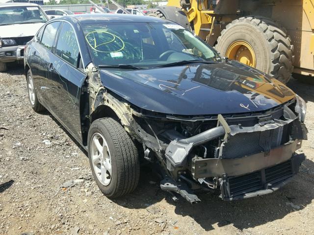 1G1ZB5ST5HF245285 - 2017 CHEVROLET MALIBU LS შავი ფოტო 1