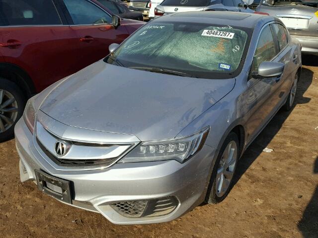 19UDE2F33GA009801 - 2016 ACURA ILX BASE SILVER photo 2