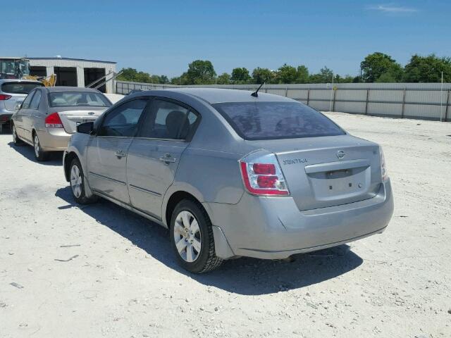 3N1AB61E09L647223 - 2009 NISSAN SENTRA 2.0 GRAY photo 3