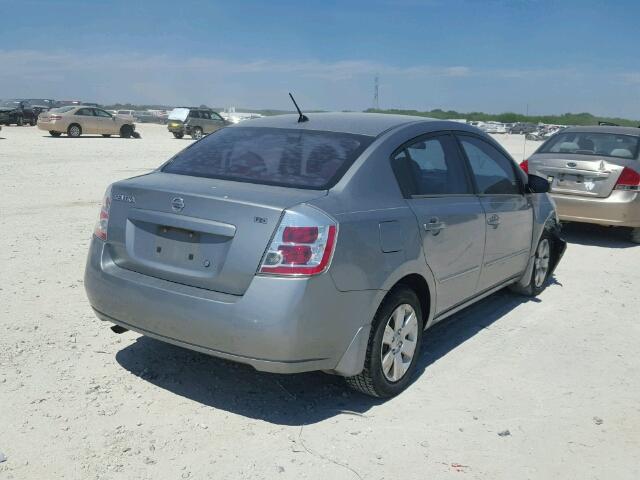 3N1AB61E09L647223 - 2009 NISSAN SENTRA 2.0 GRAY photo 4