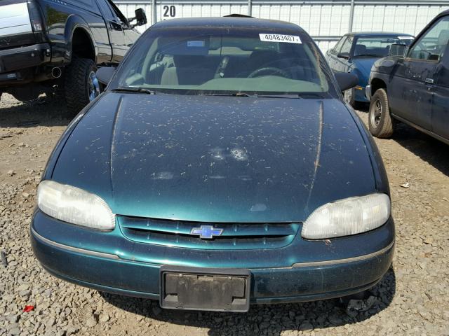 2G1WL52J011147664 - 2001 CHEVROLET LUMINA GREEN photo 9