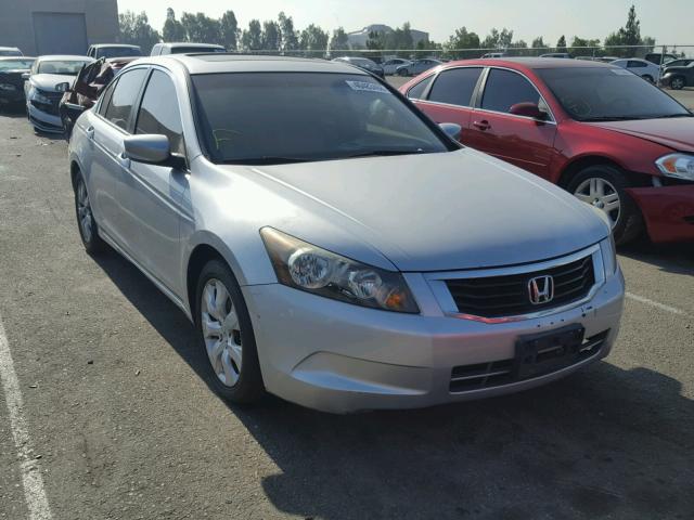 1HGCP26858A085409 - 2008 HONDA ACCORD EXL SILVER photo 1