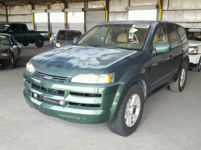 4S2CE58X724613438 - 2002 ISUZU AXIOM XS Yaşıl foto 2