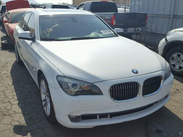 WBAKA83569CY35010 - 2009 BMW 750 I WHITE photo 1