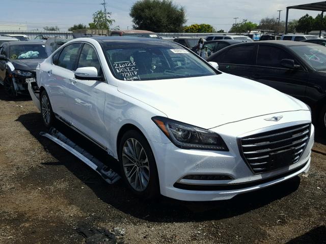 KMHGN4JE5HU172347 - 2017 HYUNDAI GENESIS WHITE photo 1