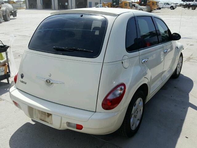 3A4FY48B67T554019 - 2007 CHRYSLER PT CRUISER WHITE photo 4