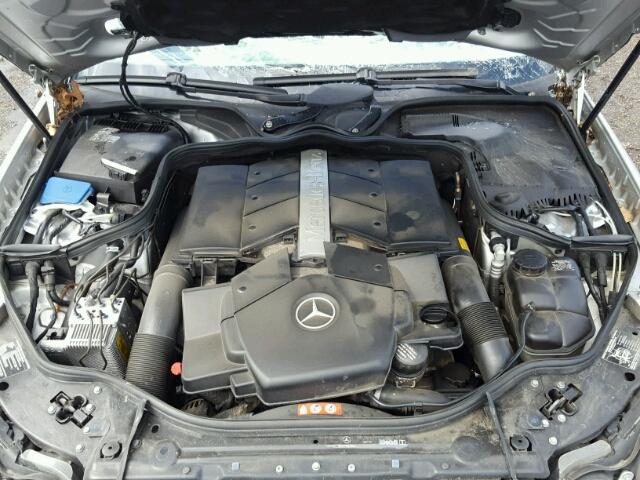 WDBUF83J25X175043 - 2005 MERCEDES-BENZ E 500 4MAT SILVER photo 7