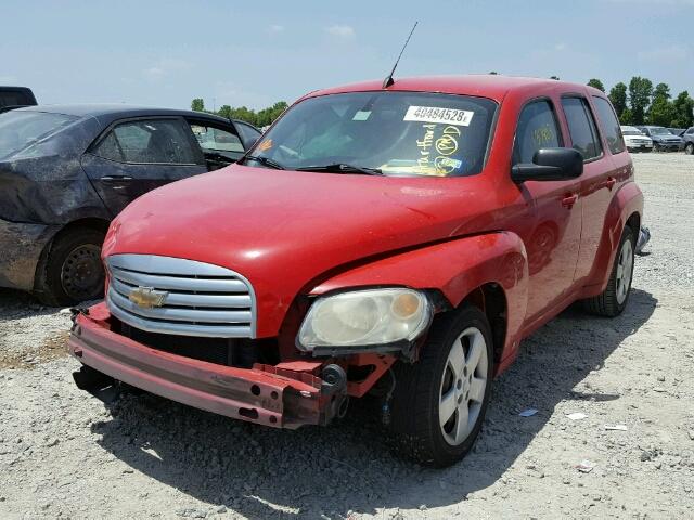 3GNCA13B19S641653 - 2009 CHEVROLET HHR LS Qırmızı foto 2