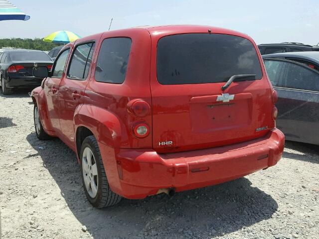 3GNCA13B19S641653 - 2009 CHEVROLET HHR LS Qırmızı foto 3