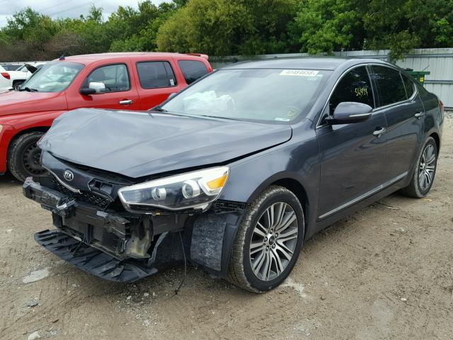 KNALN4D70F5181168 - 2015 KIA CADENZA PR GRAY photo 2