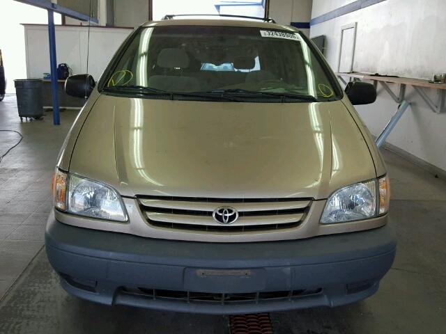 4T3ZF13C73U517491 - 2003 TOYOTA SIENNA LE TAN photo 9