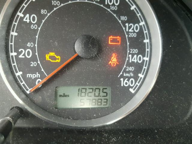 WVWRU63B75P005724 - 2005 VOLKSWAGEN PASSAT GLX BLUE photo 8