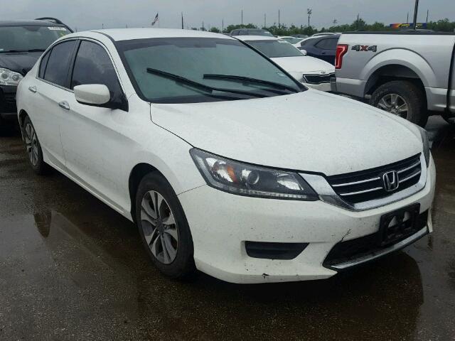 1HGCR2F33FA251566 - 2015 HONDA ACCORD LX WHITE photo 1