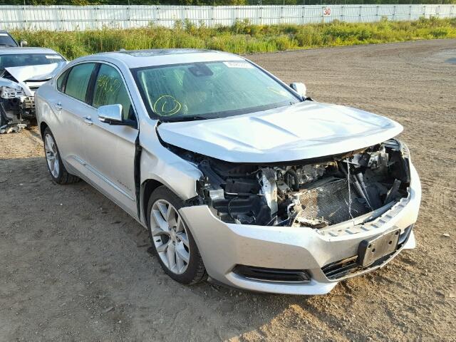 1G1155S34EU116725 - 2014 CHEVROLET IMPALA LTZ SILVER photo 1