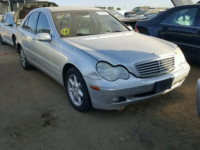 WDBRF81J63F361535 - 2003 MERCEDES-BENZ C GRAY photo 1