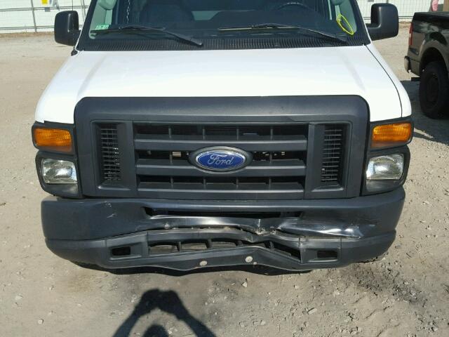 1FTNE2EW2EDA81096 - 2014 FORD ECONOLINE WHITE photo 7