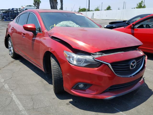 JM1GJ1W65E1124781 - 2014 MAZDA 6 GRAND TO RED photo 1