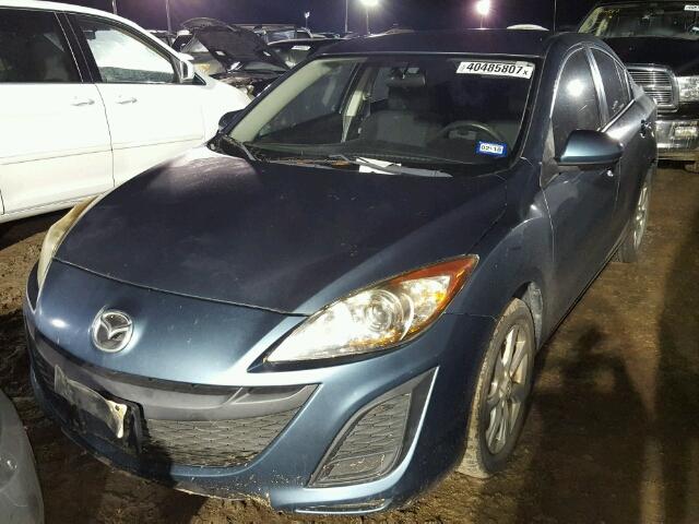 JM1BL1VF7B1409225 - 2011 MAZDA 3 BLUE photo 2