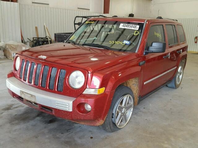 1J8FF48W88D534045 - 2008 JEEP PATRIOT LI MAROON photo 2