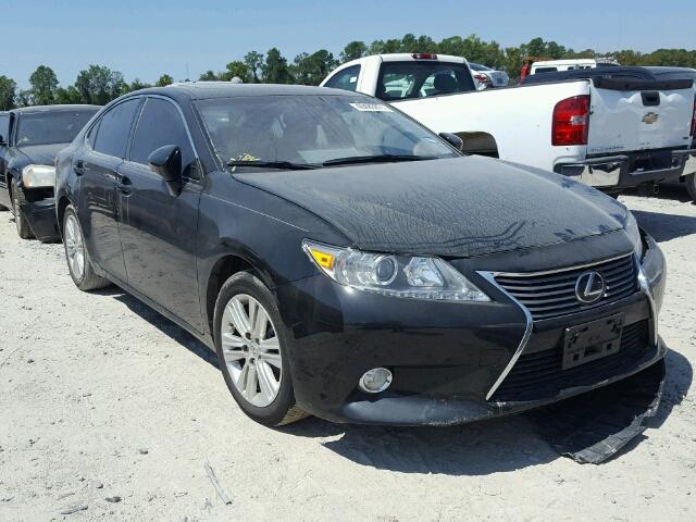 JTHBK1GG6E2134744 - 2014 LEXUS ES 350 BLACK photo 1