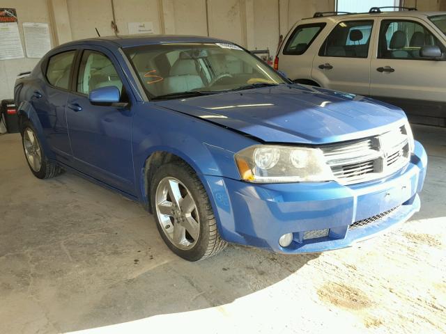 1B3LC76MX8N625478 - 2008 DODGE AVENGER R/ BLUE photo 1