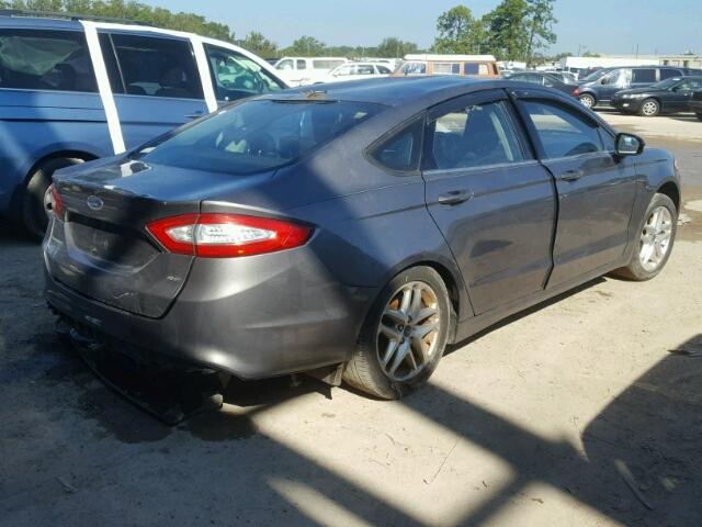 3FA6P0H78DR292807 - 2013 FORD FUSION CHARCOAL photo 4