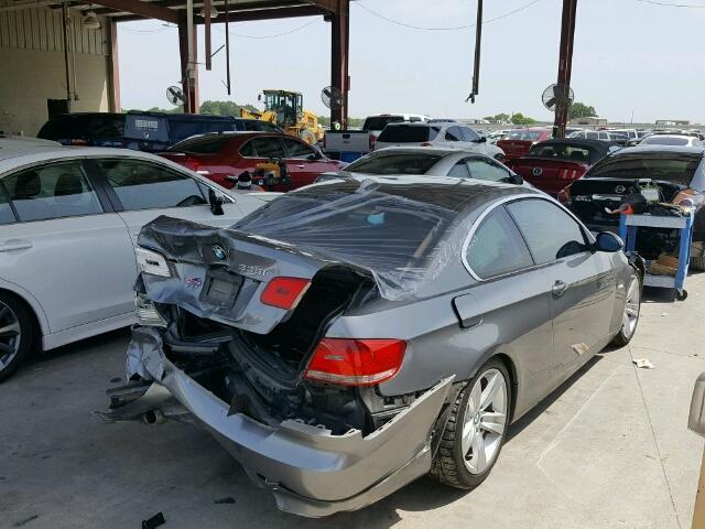 WBAWB73567P022815 - 2007 BMW 335 I SILVER photo 4