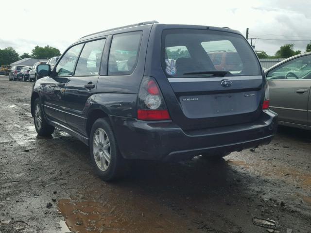 JF1SG66668H721011 - 2008 SUBARU FORESTER S 石墨色 照片 3